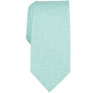 Michael Kors Men Linley Floral Tie Green